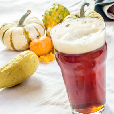 Mashing Pumpkins Spice Saison