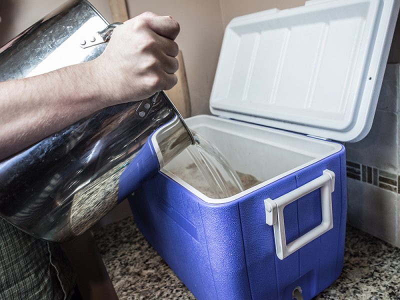 homebrew sparge