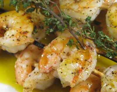 shrimp skewers recipe